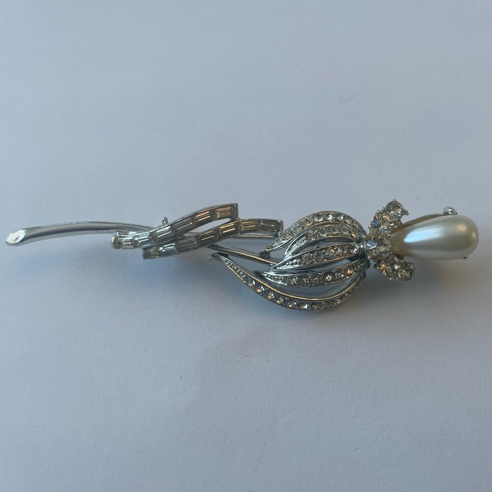 Large Flower Brooch by Coro